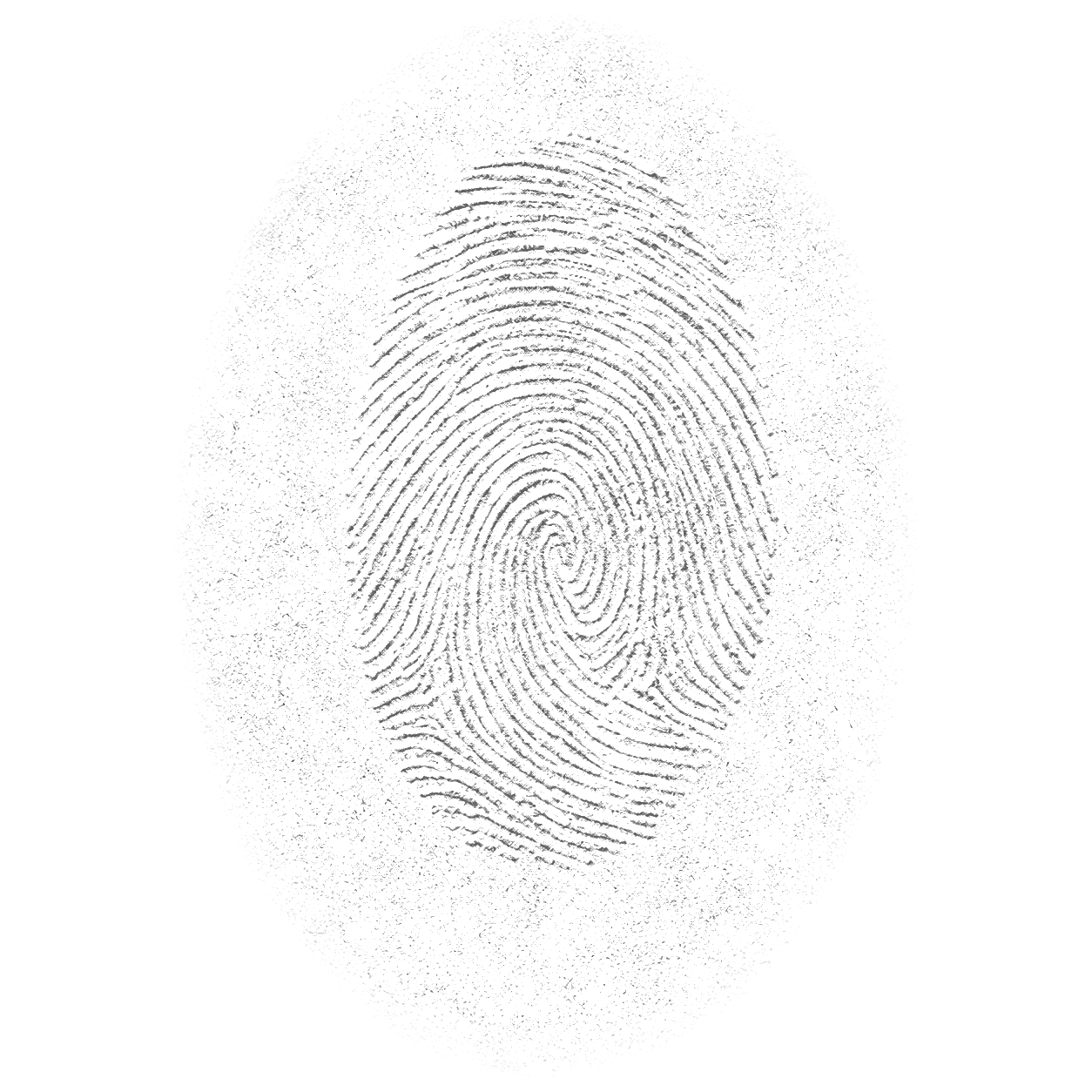 A luminescent multicolor fingerprint from Signatures Through Technologies by Avery Lake.